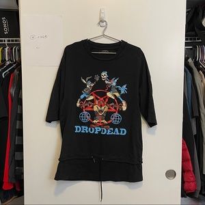 Drop Dead taz shirt XL